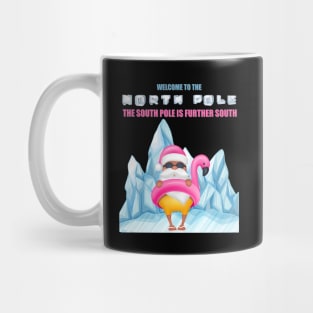 Retro Vintage Pink Santa Claus, Clause, Pink, Santa, Vintage, Santa Claus, retro vintage pink, Santa Claus, Santa, Mug